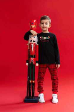 Chlapecké triko s vánočním motívem