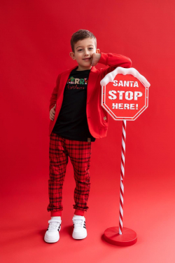 Červené chlapecké zako